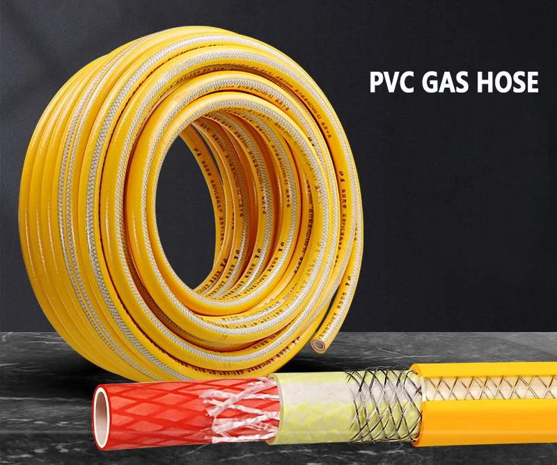 Factory 5/16 Pvc Lpg Gas Hose Pipe Soft Pvc Plastic Propane Lpg Gas