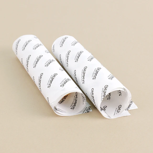 Custom Printed Logo Gift Wrapping Paper Clothing Tissue Paper details