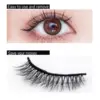 Fan-shaped eyelashes