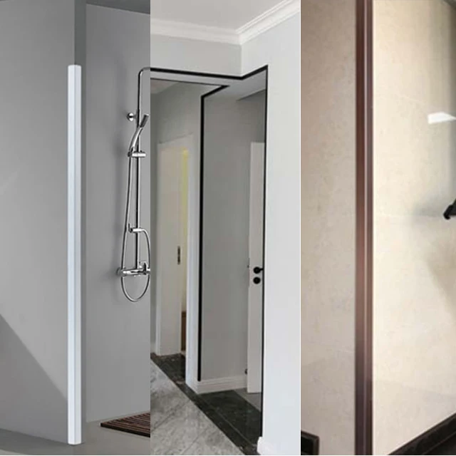 Модный круглый пластиковый декоративный защитный уголок для