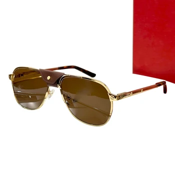 luxury designer sunglasses men women 0165 retro eyewear fashion eyeglasses famous brand outdoor metal sun glasses