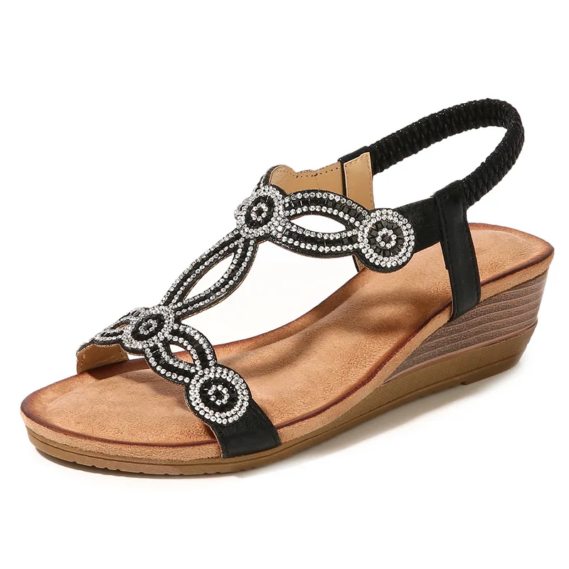 Sandalias Deslizantes De Playa Para Mujer,Zapatillas De Plataforma De Talla  Grande Con Diamantes Retro A La Moda De Ebay Wish,S076 - Buy Sandalias De  Mujer,Sandalias,Sandalias De Moda Product on Alibaba.com