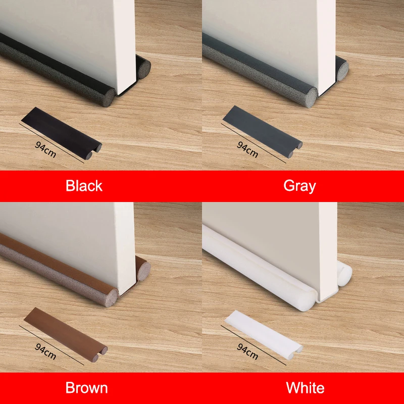 2023 Flexible Door Bottom Sealing Strip Stopper Door Weatherstrip Guard