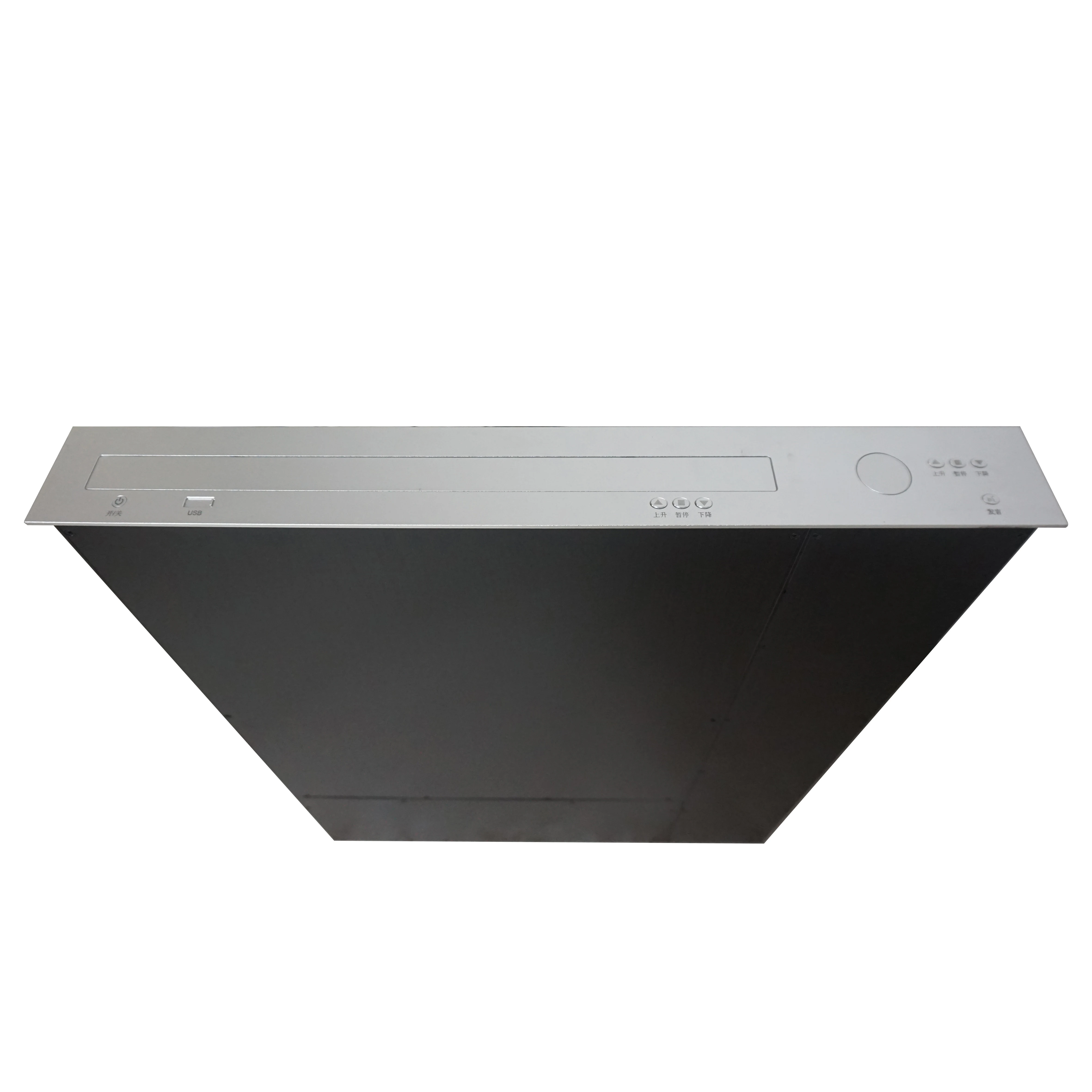 Моторизованный механизм подъема телевизора со скрытым столом максимальная наклона 60 градусов Аудиовизуальный проект и система конференций 8 кг Blueshark