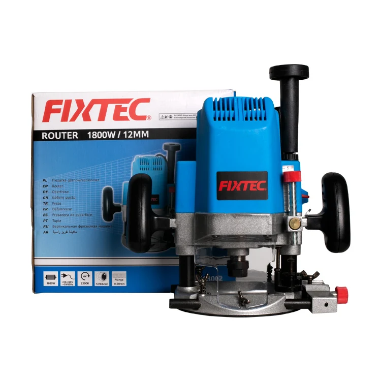 FIXTEC Power Tool Router Machine Woodworking 1800W Portable Electric Wood Routers Machine Price