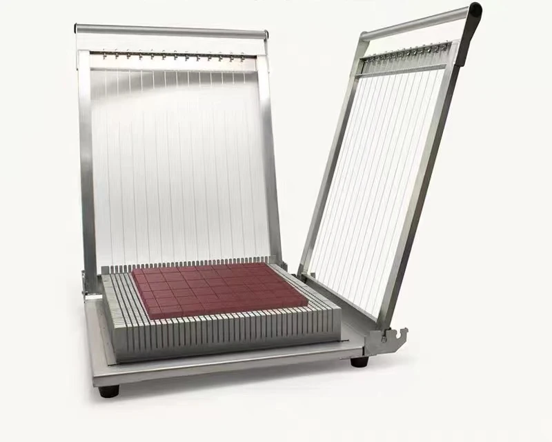 Double Arms Chocolate Cutter Standard Small Ganache Chocolate Guitar Cutter Cutting Machine Factory Cake Tool Hot Sale