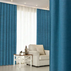 Honeymoon Hot Selling Cloth Fabric Ready Blackout Curtain Made in China