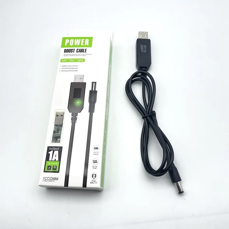 Câble Chargeur USB-C Vers DC 9V Pour Toniebox - 1m Avec Enrouleur, Connecteur 5.5x2.1mm, Protection Surtension