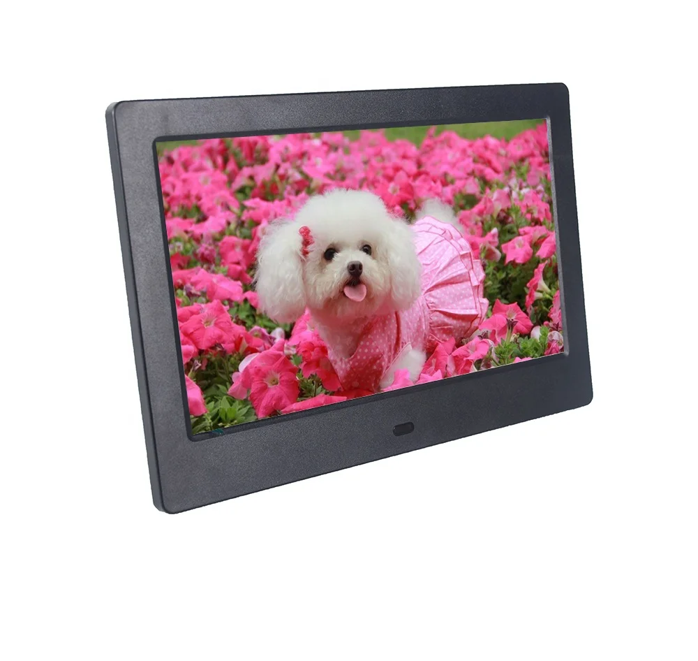Full Hd Clear Picture Lcd Screen 3d Electronic Photo Frame 7 Inch With Remote Control