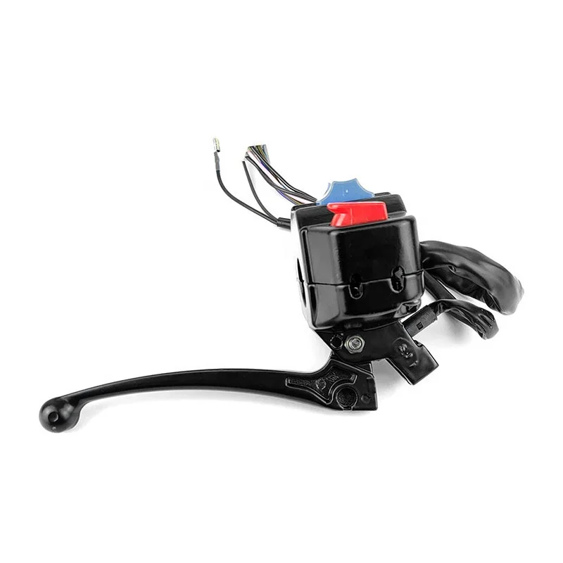 Левый руль с тормозным рычагом для скутера мопед GY6