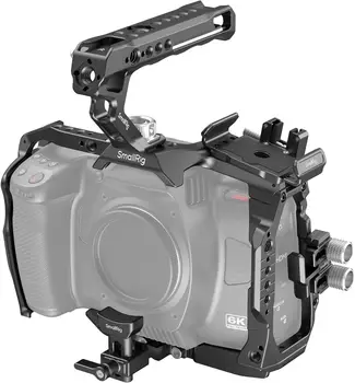 SmallRig Camera Cage Basic Kit for Blackmagic Design Cinema Camera 6K, Full Cage for BMCC 6K- 4574
