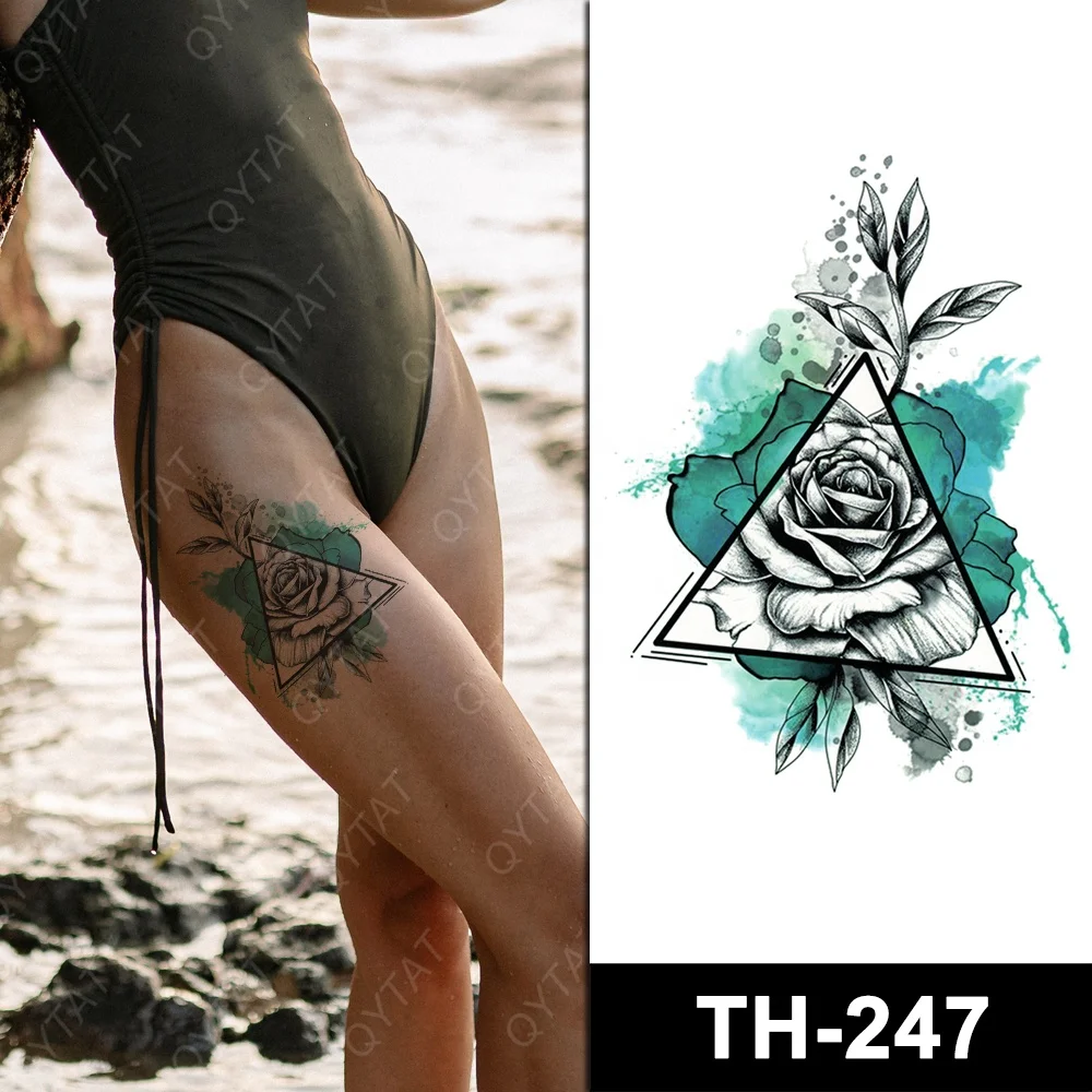 Charming High Quality Water Based Temporary Printing Color Tattoo