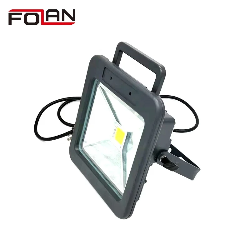 Hot sell portable work light  rechargeable with stand 30W led flood light