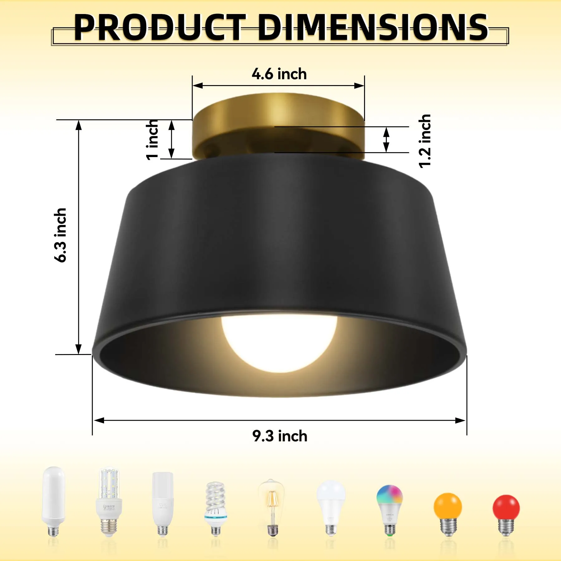 Vintage Design Indoor Ceiling Lights For Home Decorative Ceiling Lights