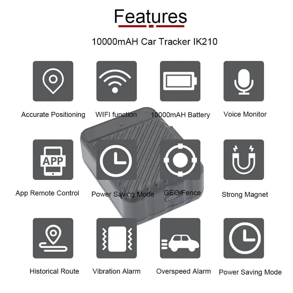Car Tracker   features