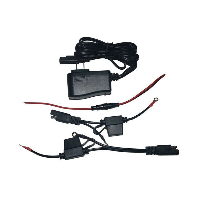 
 Автоматическое свинцово-Кислотное зарядное устройство 6 в, 12 В, 24 В с SAE, зажимами типа «Аллигатор», прикуриватель  