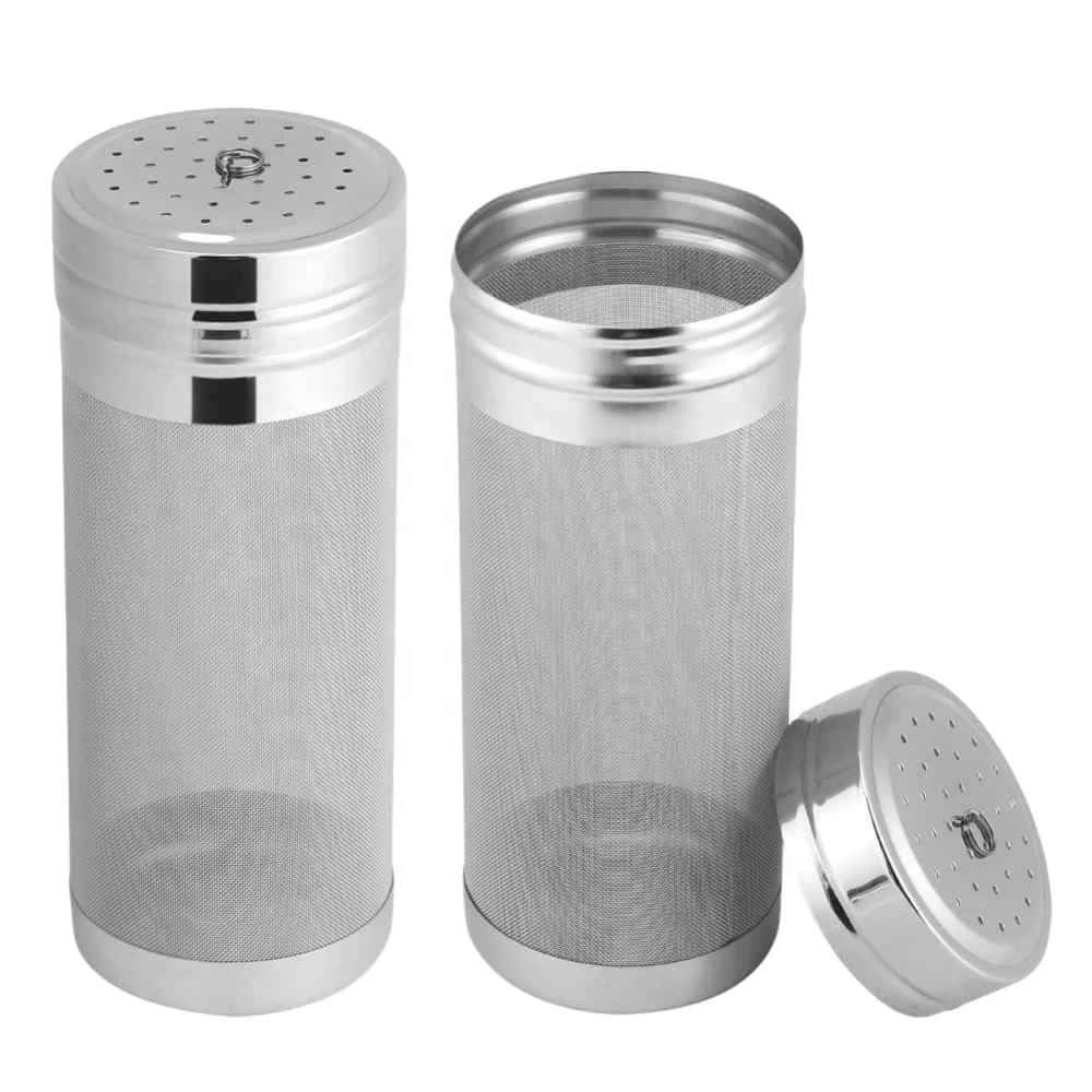 Beer Mesh Filter,300 Micron Stainless Steel Dry Hopper Beer Home Brewing Filter for Homemade Brew Home Cornelius Kegs 