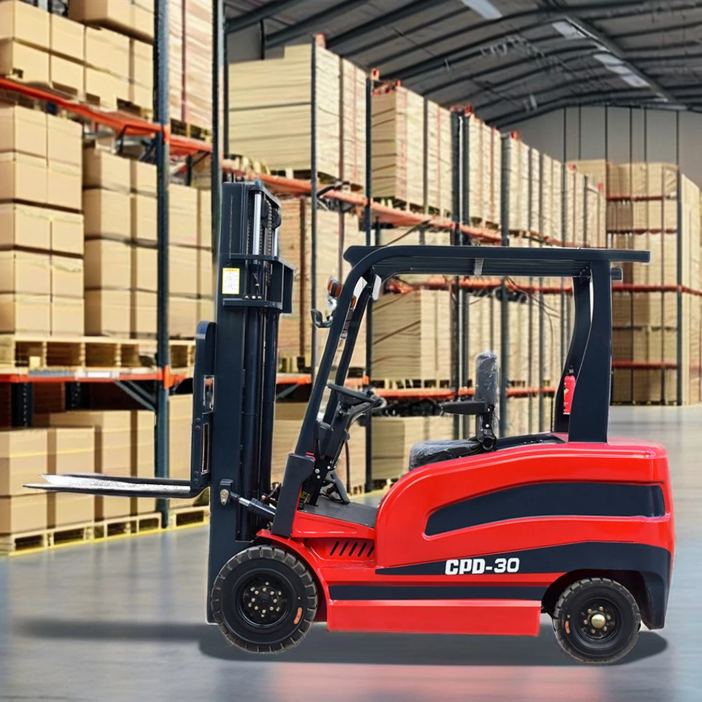 High Efficiency New Energy Electric Forklift Mini Hydraulic Battery Forklift With Attachments 1 Ton 2 Ton 3 Ton 5 Ton for Sale