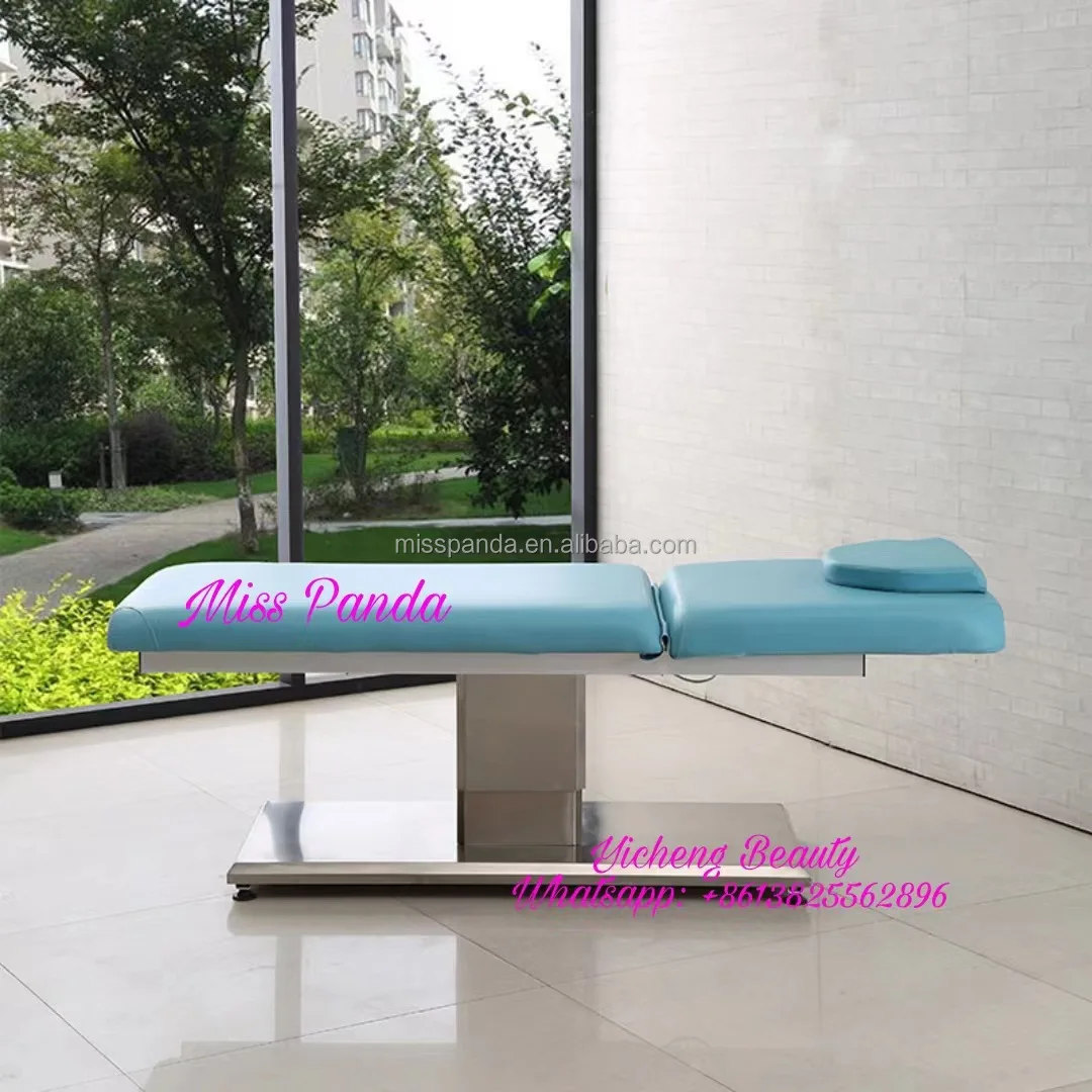 Modern Luxury Multifunction Beauty Salon Spa Bed 2 Electric Motors Massage Chair Facial Eyelash