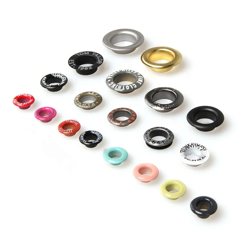 fashion oval brass eyelets and grommets