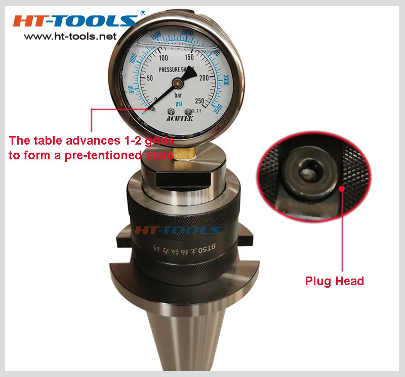 BT40 Spindle test bar Bt Drawbar Gauge Bt40 Drawbar Spindle Clamping Force