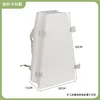Upgraded 50-30-15 trapezoidal pad with groove, white mounting