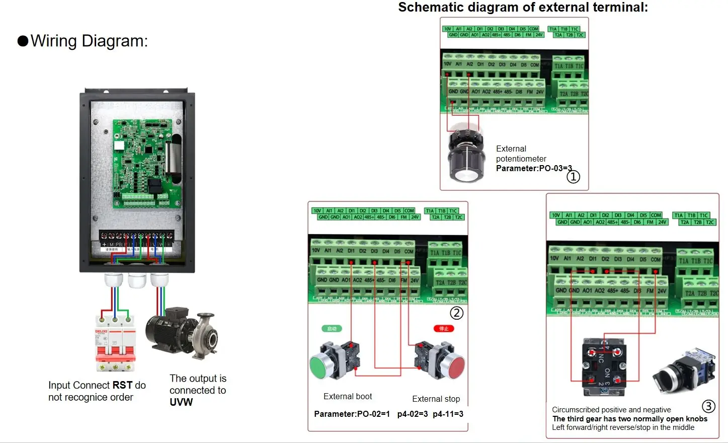 Three Phase 380V VFD AC IP65 Frequency Drive Converter 3.7kw 5.5kw 7.5kw 11kw 18.5kw 30KW 45KW 50/60hz 220v 440v for Motors factory