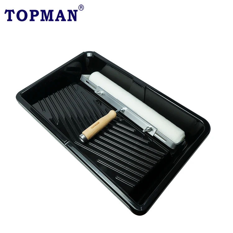 Topman Industrial Grade 18inch Paint Roller Tray Large Plastic Deep
