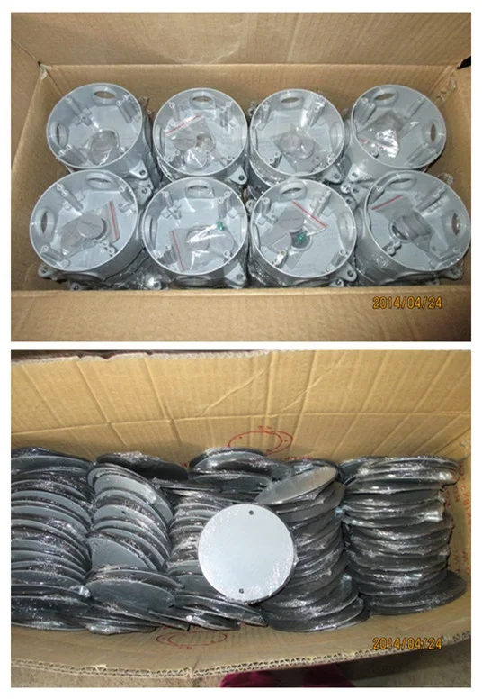 Round Weatherproof Outlet Box