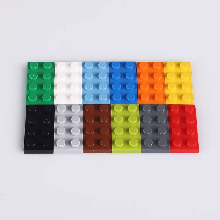 Bricks 2x4 2x6 2x8 Blocks Plastic DIY Toy Bricks Bulk Assembly Blocks DIY Block Toys Building Bricks Plastic