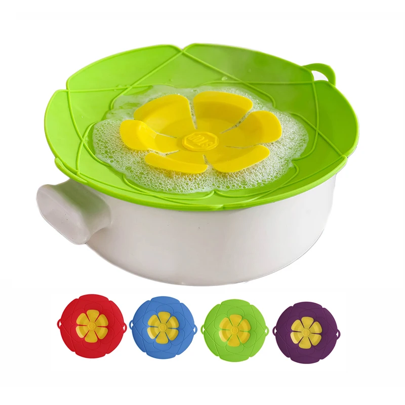 Stopper Lid Cover And Spill Stopper, Boil Over Safeguard Multi-Function  Kitchen