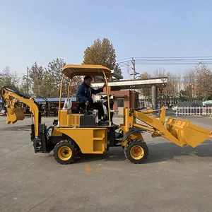 CE EPA ENGINE Compact Backhoe Loader Multi-Purpose Front End Loader