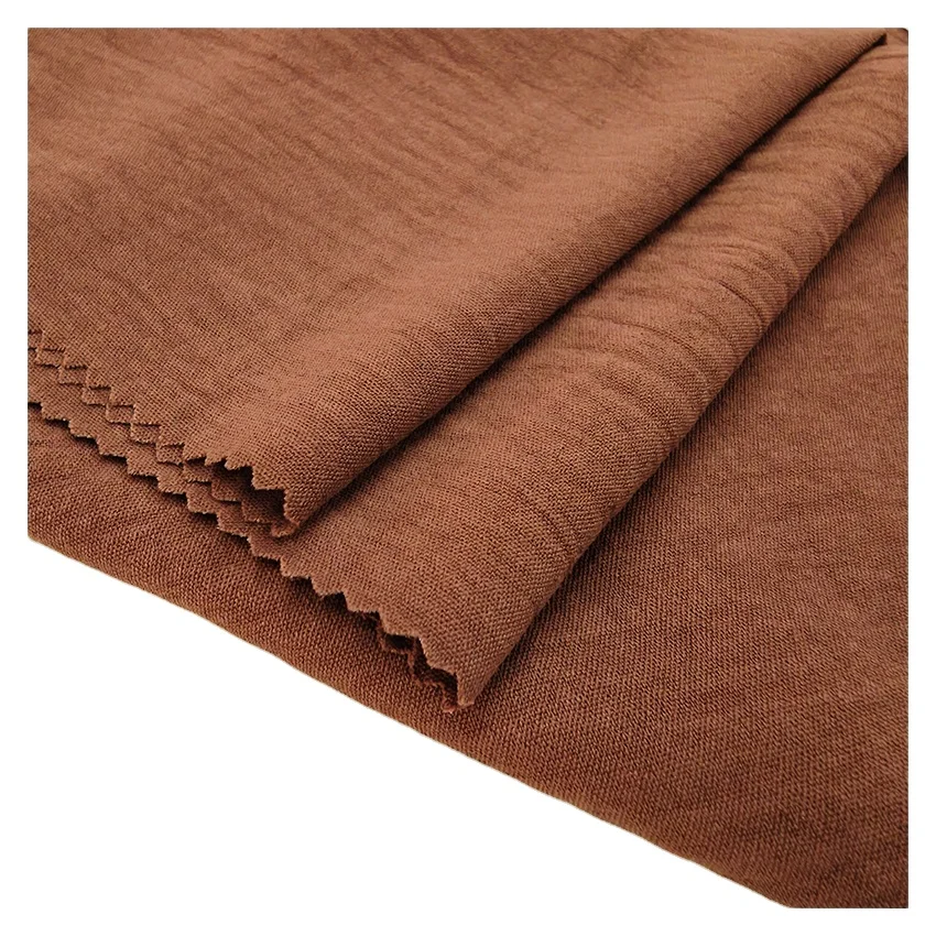 100% polyester fabric for dress CEY Airflow Crepe Fabrics