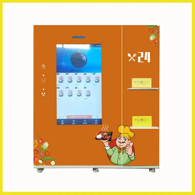 Automatic Vending Machine Food For Fast Food Box Lunch Products Vending