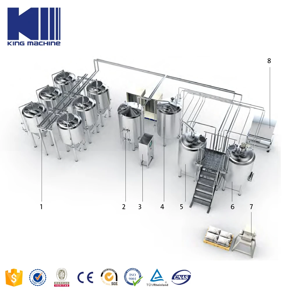 Commercial Brewing Beer Machine for Making Ginger Beer Machine