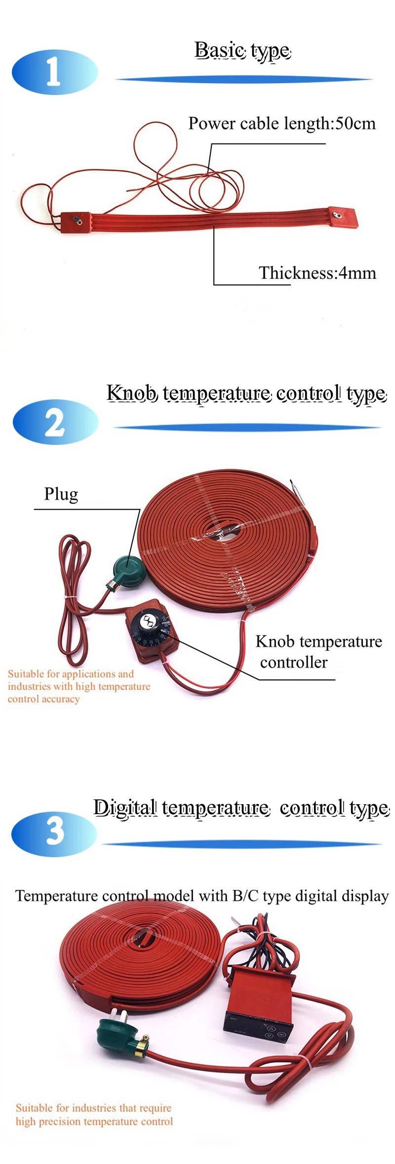 flexible silicone rubber