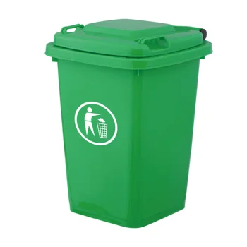 JYPLASTIC 30L small plastic trash can waste bin indoor recycling garbage container