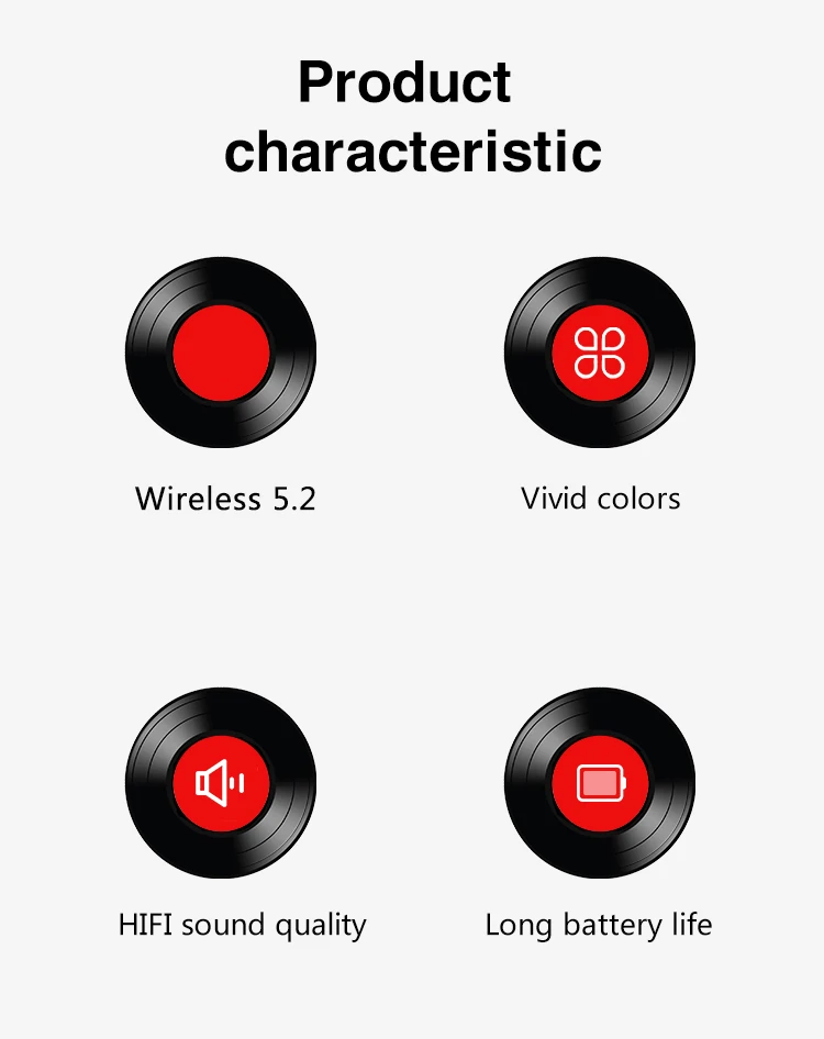 Waterproof Mini Noise Cancel Gaming Headset With Microphones Led Tws Earphone Wireless Headphones