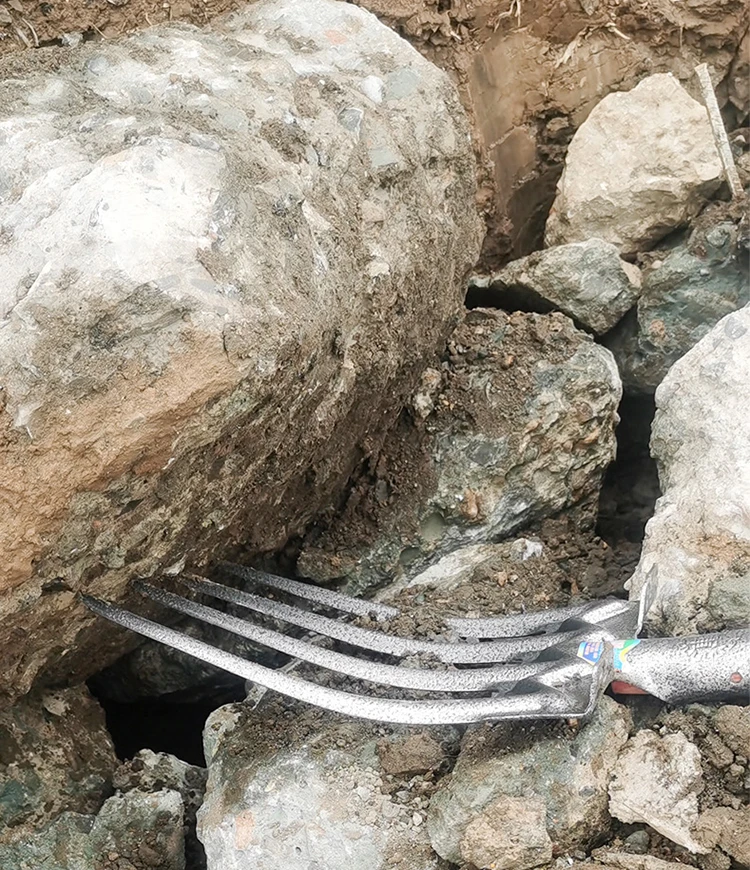 product high quality 4t metal garden forks wooden forks for outdoor use-4