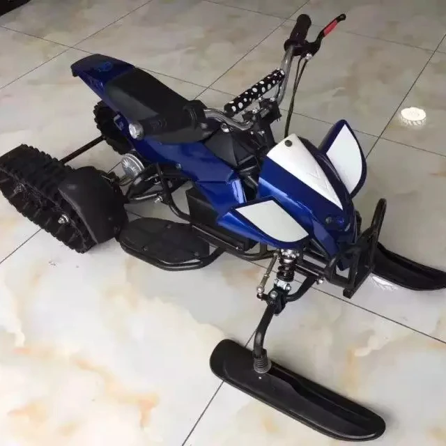 Мини электрический/бензиновый снегоход, Электрический Снежный велосипед, санок, снежный автомобиль для детей и взрослых, снежный слайдер для продажи