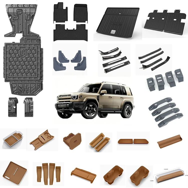 Maremlyn EV Car Interior Exterior Accessories for Chery Icar V27 Decoration Protection Kit New Energy Vehicle Accessories