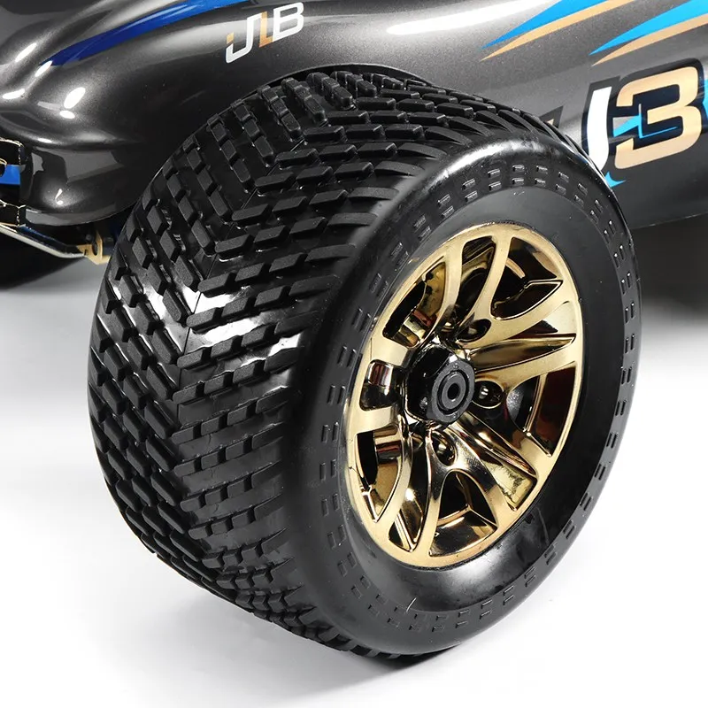 JLB yarış 1/10 J3 hızlı 120A 4WD 2.4GHZ Truggy RC araba RTR verici