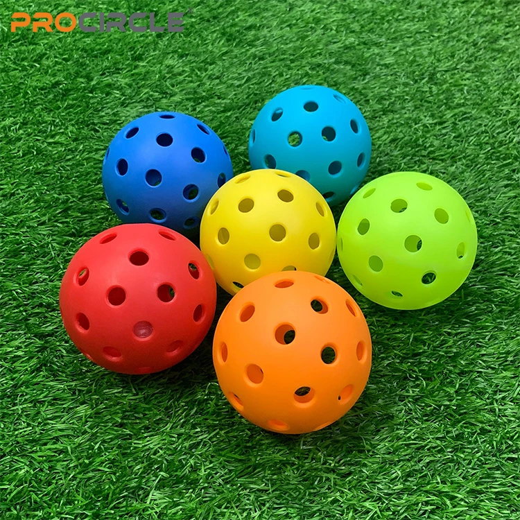 Usapa 40 Hole Pickleball Balls Outdoor Indoor Sports Customized Color ...