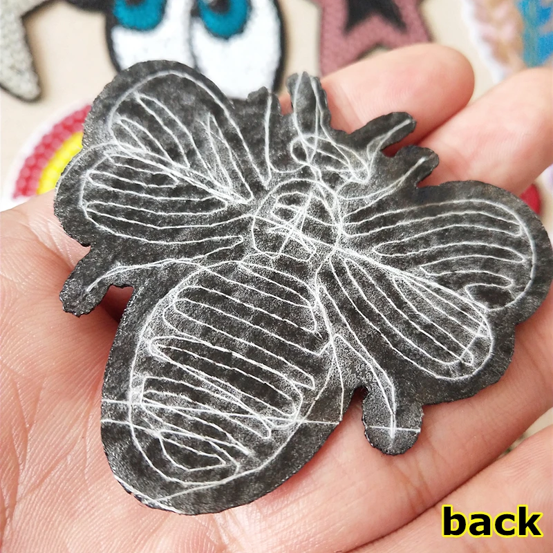 Custom Design Shiny Patch Factory Lovely Cherry Sequin Embroidery Patch for Clothes
