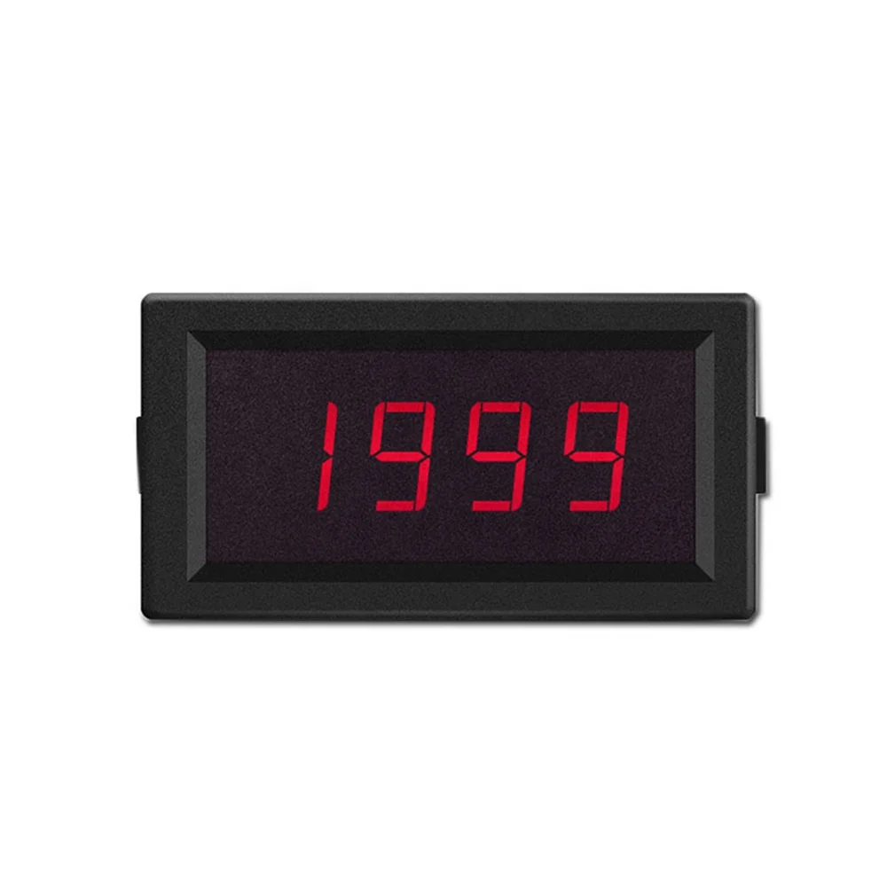 Taidacent Ohm Meter Resistance Tester Ohmmeter Digital DC Resistance Measuring Instrument Fixture Resistance Measure Panel Meter