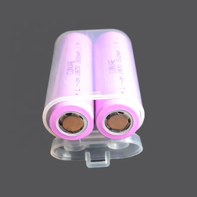 1 Pz 8 X18650 Custodia Portabatteria 18650 PP Scatola Portabatteria Con Gancio Custodia Rigida Trasparente Forte