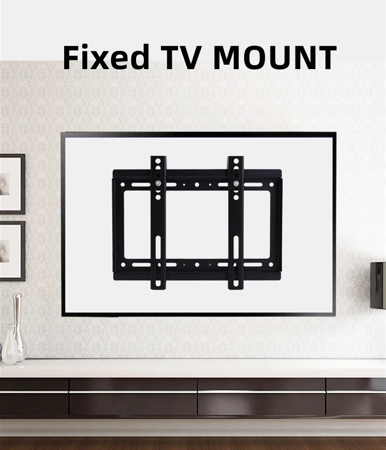 Wholesale Price Tv Wall Mounts Small Size 1442 Inch Fixed Tv Wall