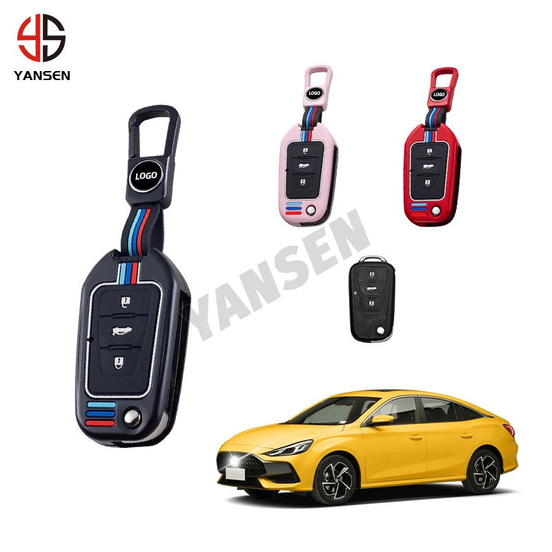 Tpu Folding Car Key Cover Case Keychain For MG 3 5 6 RX5 MG3 MG5 Roewe 350  360