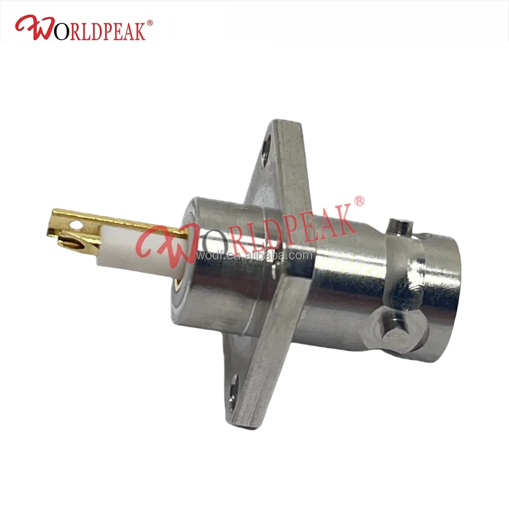 7078-TRX-TBC 3-러그 트라이액스 벌크헤드 커넥터(캡 포함) 7078-TRX-BNC 3-슬롯 트라이액셜-BNC RF 어댑터