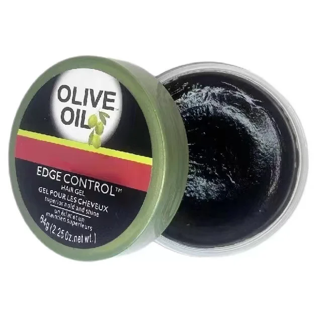 Black Olive Oil Edge Control Hair Gel Prevent Hair Breakage Buy Olive